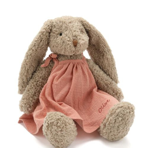 Mrs Honey bunny with a pink dress