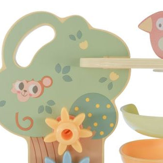 My forest friends stacking rolling activity set close up