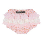 Arthur Ave peach rose buttercream frilly bottoms