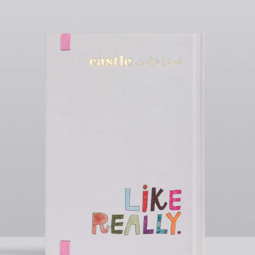 Back of the Lined Journal Trying