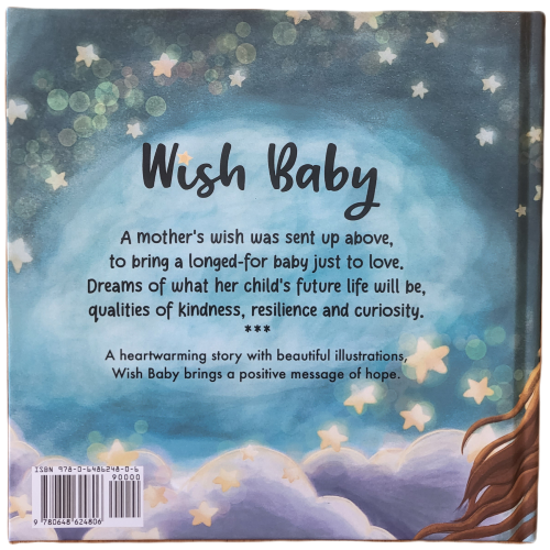 Back cover of the wish baby book