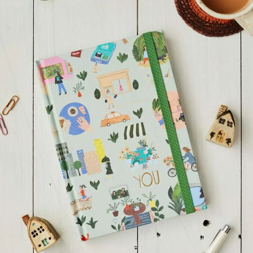 Lined journal - you front cover