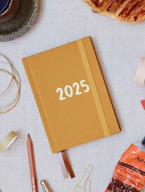 2025 Pocket Planner in mustard