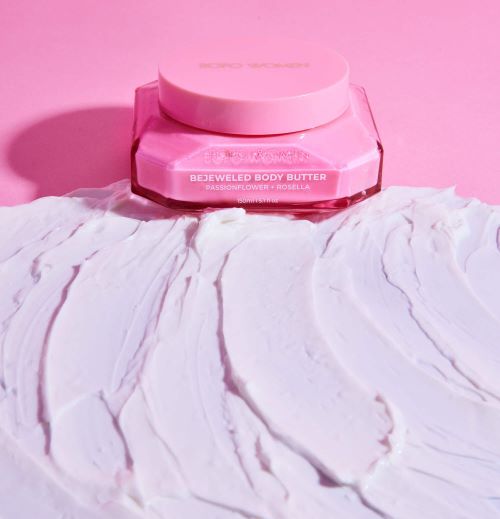 Bejewelled body butter