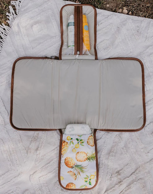 Change mat pineapple open