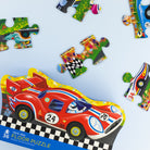 Classic floor puzzle 36 piece in racing car designs