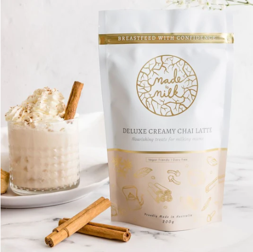 Made to milk deluxe lactation creamy chai latte mix