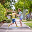 Chalk it up games for outdoors kids playing