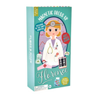 Wooden Magnetic dressup doll Florence