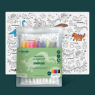 Hey doodle dino roar reuseable silicone mat