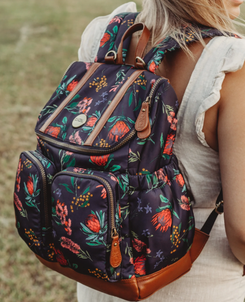 Backpack in Floral print