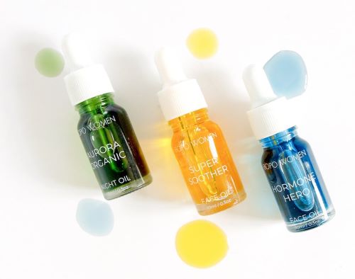 Face oil trio