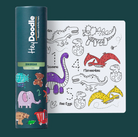 hey doodle reuseable dinosaur drawing mat