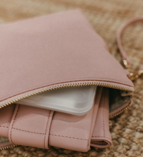 Nappy pouch in pink