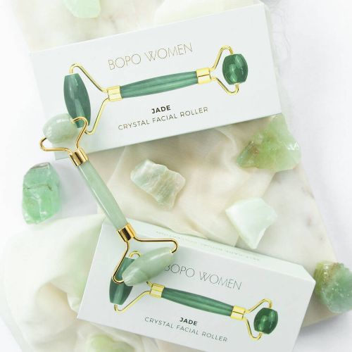 Jade crystal face roller