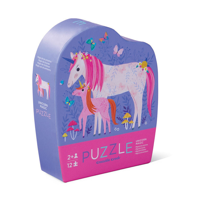 Mini puzzle 12 pieces unicorn Magic