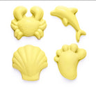 Scrunch footprint moulds lemon