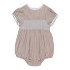 Neutral Love Smocked Playsuit