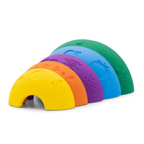 Over the rainbow arches stacking toy