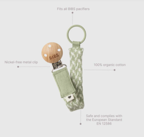 Key points about the pacifier clip 