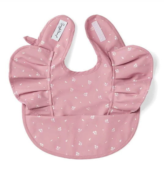 Pink Fleur frill snuggle bill