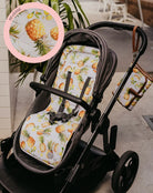 Pram seat liner pineapple