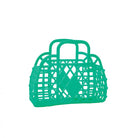 Retro basket mini green