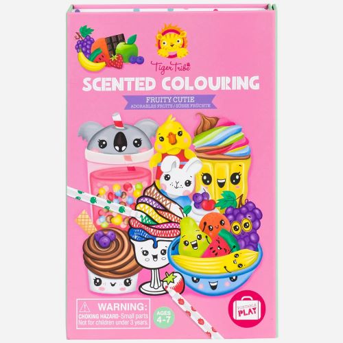 Scented Colouring Fruity Cutie Tiger Tribe