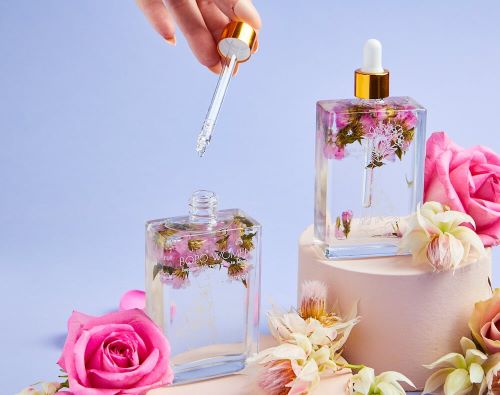 Seeds of spring body oil