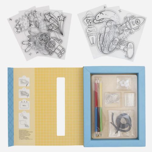 Inside of shrinkies ultimate collection 