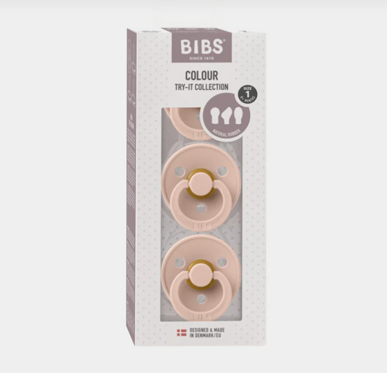 Bibs Try It colour 3pk blush