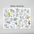 Hey doodle reuseable silicone mat when I grow up