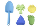 Shovel and sand toys for the beach set