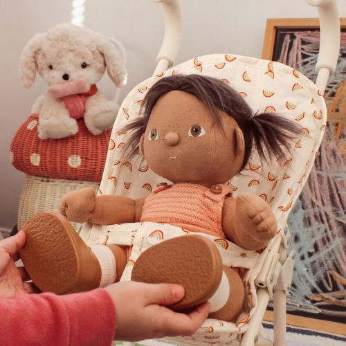 Dottie Dinkum doll in strolley stroller