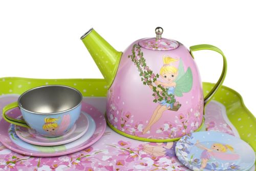 Teapot from fairy tin tea set