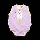 icecream terry singlet suit