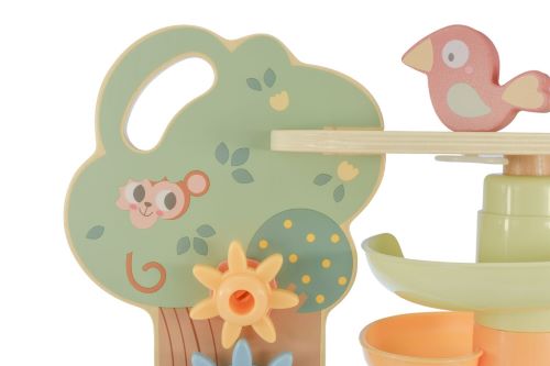 My forest friends stacking rolling activity set close up