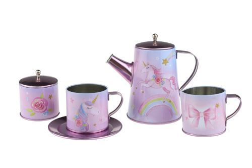 Rainbow Unicorn tea set 