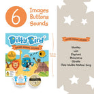 Ditty bird books safari animals