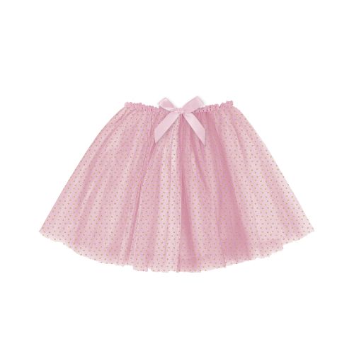 Sparkly pink tulle skirt