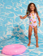 Sundae fun day elastic strap swimmers