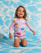 Sundae fun day long sleeve rash vest