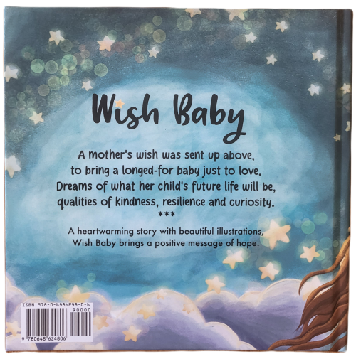 Back cover of the wish baby book