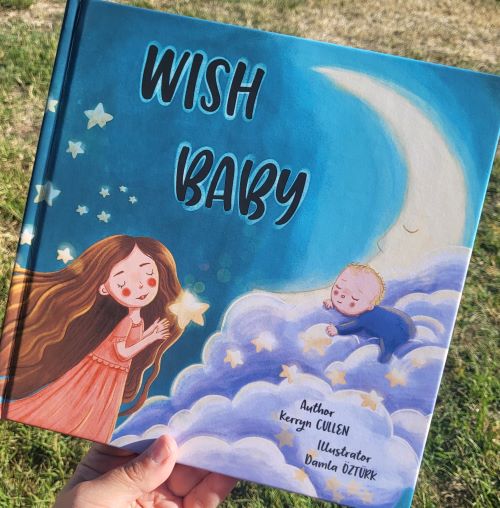 Wish baby hardcover book